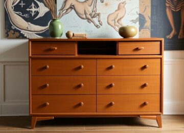 Комод длинный: как выбрать, куда поставить и как сделать его центром интерьера